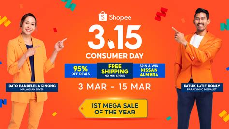 Shopee Launch The First Mega Sale Of 2022 With 315 Consumer Day
