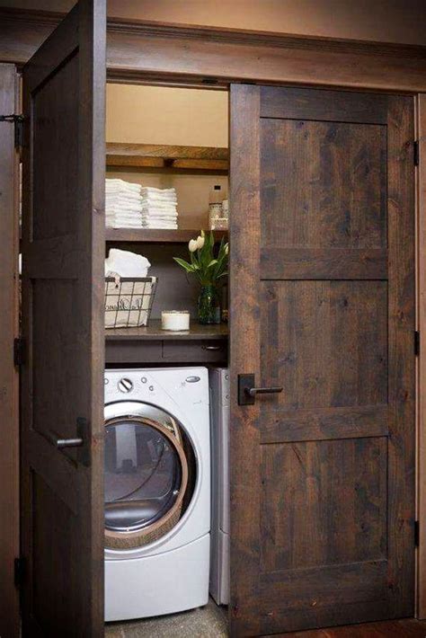 Living room furniture arrangement ideas. Laundry Nook Ideas We LOVE | Rustic laundry rooms, Laundry ...