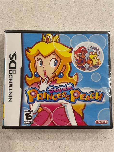 Super Princess Peach Nintendo Ds Game Case Etsy