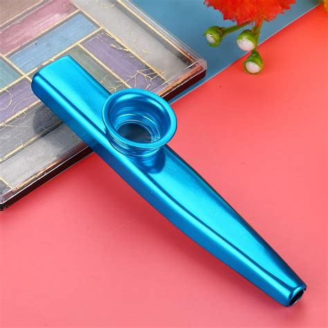 Mgaxyff Durable Metal Kazoo Flute Mouth Music Instrument Accessory