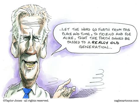Political Cartoons “creepy Sleepy” Joe Biden The Mercury News