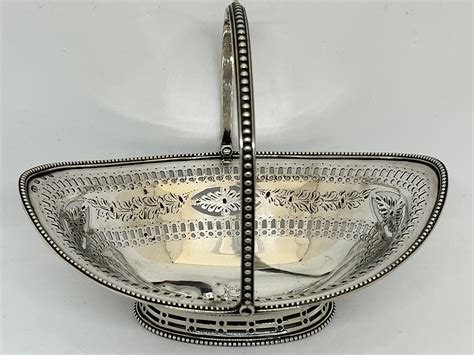 George Iii Silver Neoclassical Sweetmeat Basket For Sale At 1stdibs