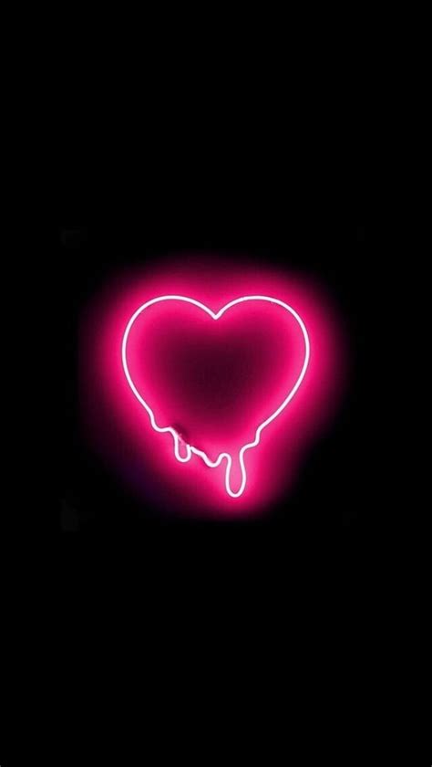 Neon Heart Wallpapers Top Free Neon Heart Backgrounds Wallpaperaccess