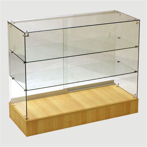 Frameless Glass Display Cases Store Fixtures And Supplies