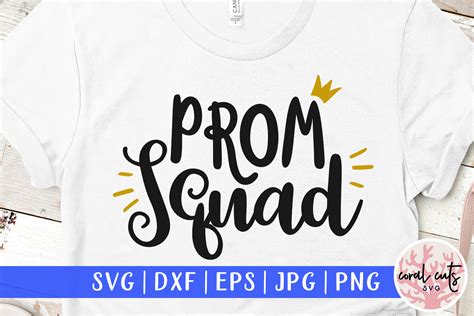 Meryl streep, james corden, nicole kidman and others. Prom Squad SVG Cut File - Crella