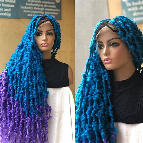 Ombre Nappy Locs Wig Deeja Wigs Braided Wigs Store Usa Bradied