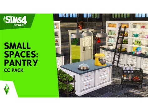 Small Spaces Pantry Cc Pack By Sixam Cc The Sims 4 Download