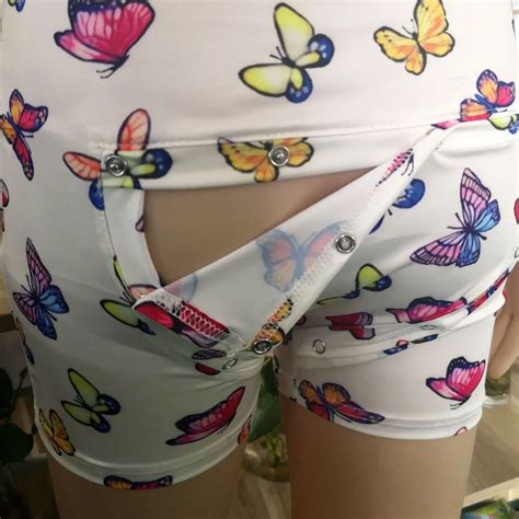 Womans Onesie With Butt Flap Adult Sexy Onsie One Piece Pajama Open Women Plus Size Sleepwear