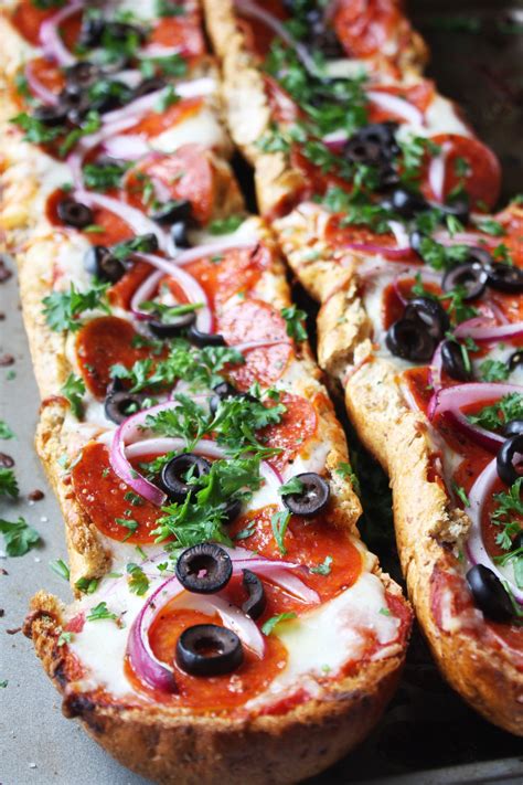 Ingredients of (haray bharay) nuggets: Easy French Bread Pizza