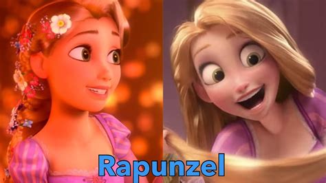 Rapunzel Movie Evolution 2010 2018 Ralph Breaks The Internet
