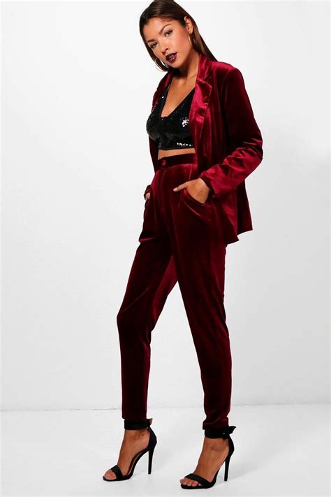 tiffany premium velvet suit trouser dope fashion suit fashion fashion outfits womens fashion