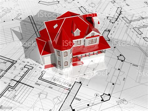 Housing Projectarchitecture Blueprint Stock Photo Download Image Now