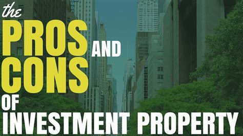 The Pros And Cons Of Investment Property Ep52