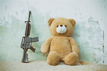 Bear Teddy Gun Guns