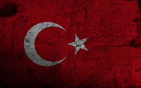 The flag of turkey, officially the turkish flag, is a red flag featuring a white star and crescent. turkey grunge flags flag 1920x1200 wallpaper High Quality ...