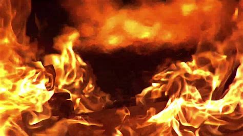 Fire Burning Free Hd Stock Footage Youtube
