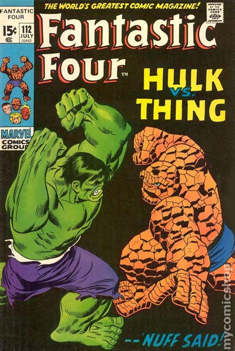 Fantastic Four Comic Books Issue 112