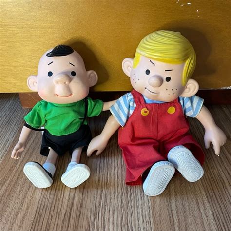 Other Vintage Dennis The Menace Hamilton Ts Dennis And Joey Dolls