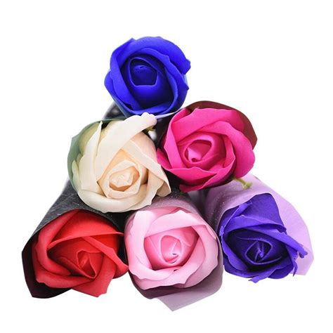 30 قطعة الورد الصابون باقة عيد الحب هدية ل Fridend الزفاف باقة ديكورات المنزل عقد بوكيه ورد