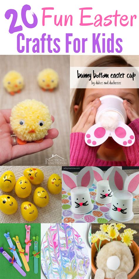 20 Creative And Fun Easter Crafts For Kids