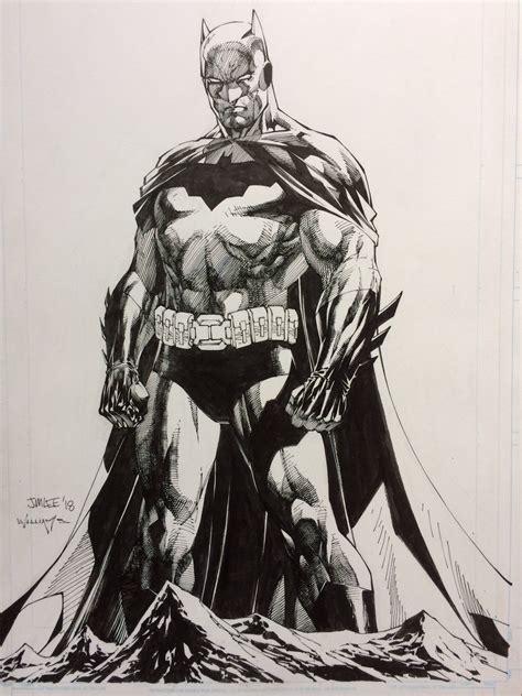 Scott Williams On Twitter Jim Lee Batman Jim Lee Art Batman Comic Art