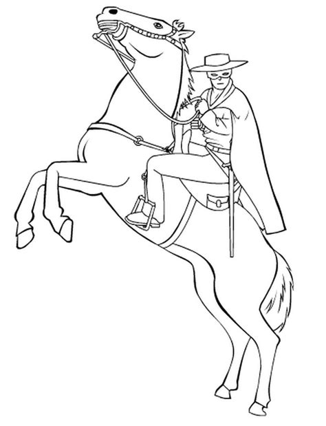 Zorro Coloring Pages Coloring Pages