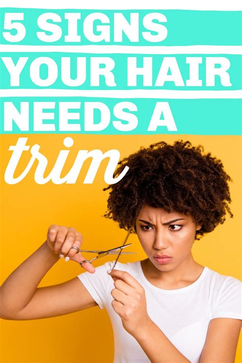 5 Signs Your Natural Hair Needs A Trim Dont Ignore These In 2020