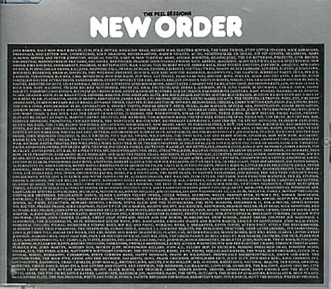 The Peel Sessions By New Order Uk Cds And Vinyl