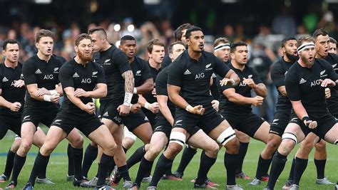 Rugby: New Zealand All Blacks