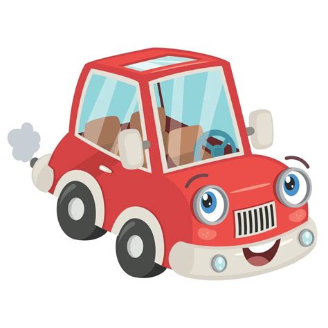 carro de desenho animado para crianças Vetor no Vecteezy