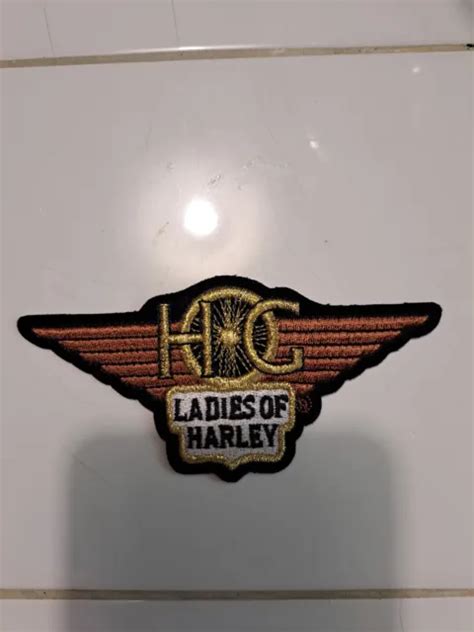 Harley Davidson Motorcycles Hog Ladies Of Harley Patch 910 Picclick
