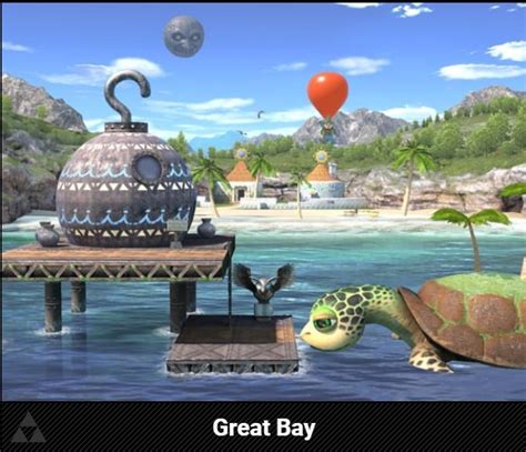 Stage Great Bay Super Smash Bros Ultimate Nintendo