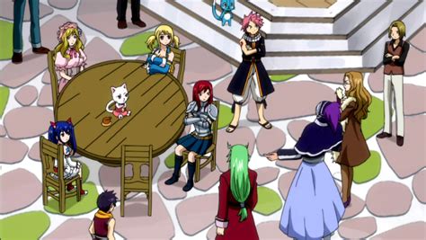 Image The Guild Discussing With The Raijinshuupng Fairy Tail Wiki