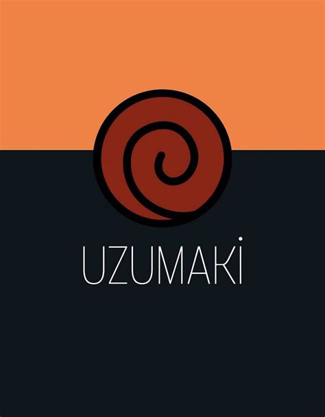 Download Cool Uzumaki Clan Logo Wallpaper