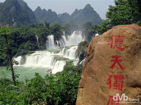 Detian Waterfall China Vietnam Border Worldwide