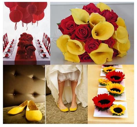 Red And Yellow Wedding Theme | Red wedding theme, Yellow wedding theme