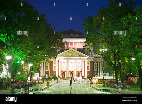 Europe Bulgaria Sofia Ivan Vazov National Theatre Stock Photo Alamy