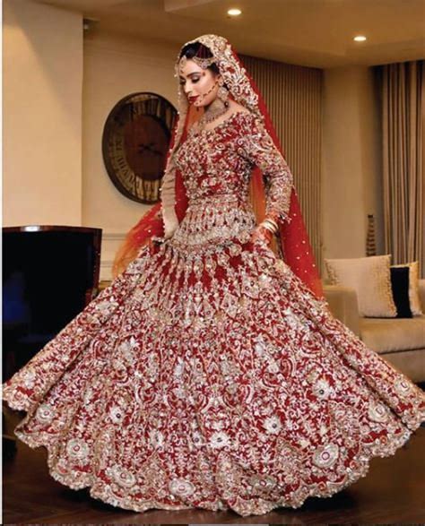 Wedding Red Bridal Lehenga Handwork Handmade Crystal Pakistani Etsy