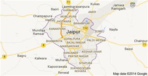 Get Detailed Map Of Jaipur By Detailed Map Map City Maps