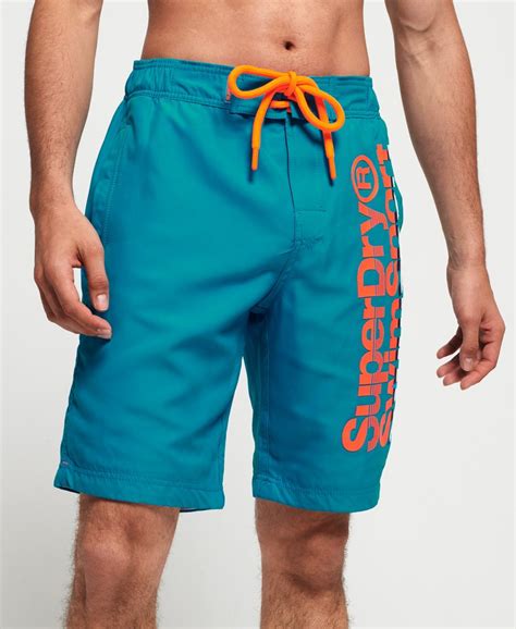 Superdry Short De Surf Superdry Homme Maillots De Bain