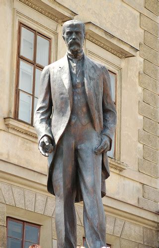 Statue Of Tomáš G Masaryk First President Of Czechoslov Flickr