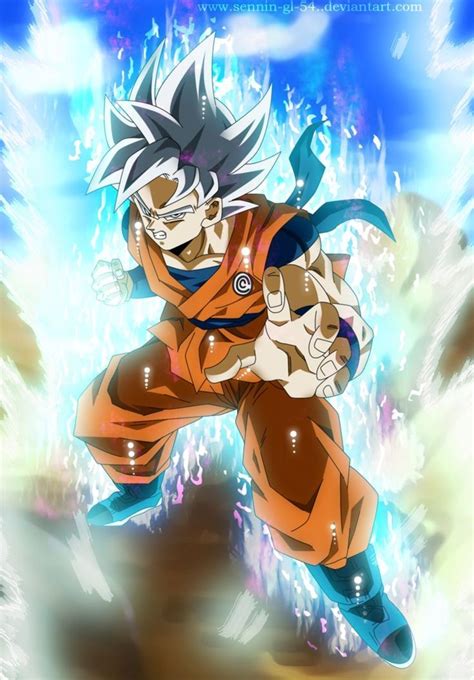 Goku Perfect Ultra Instinct Clothes Of Cc By Sennin Gl 54 Dragon