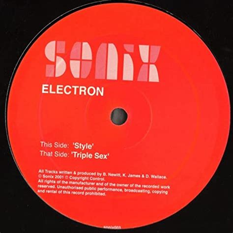 Style Triple Sex Von Electron Bei Amazon Music Amazonde