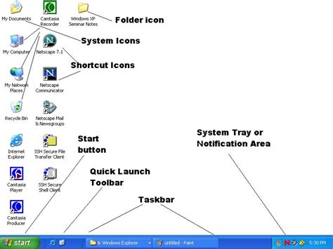 Parts Of Computer Screen