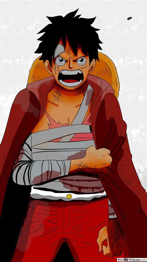 One Piece Luffy Injured Hd Phone Wallpaper Pxfuel