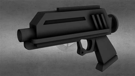 Dc 17 Blaster Pistol Phase I Animated Version 3d Model By Jetstorm 3d Jetstorm 477