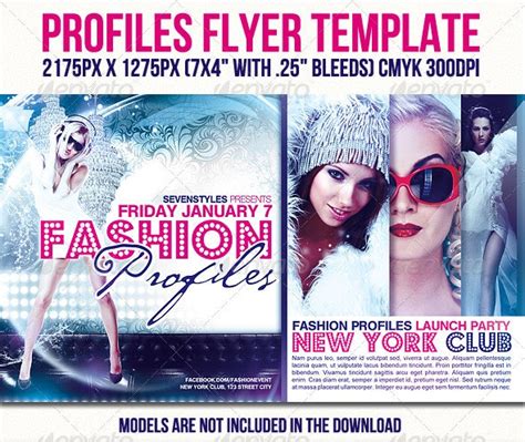 Profiles Flyer Template By Sevenstyles Graphicriver