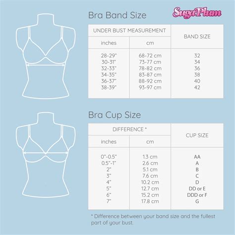 How To Determine Bra Size Chart Bra Size Charts Bra Chart Bra Size Images