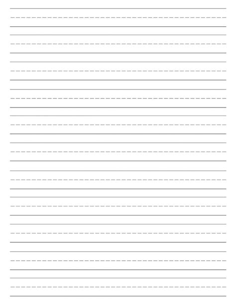 Even those who rather stick to their sonnets or free verse. Free Printable Lined Paper {Handwriting Paper Template ...