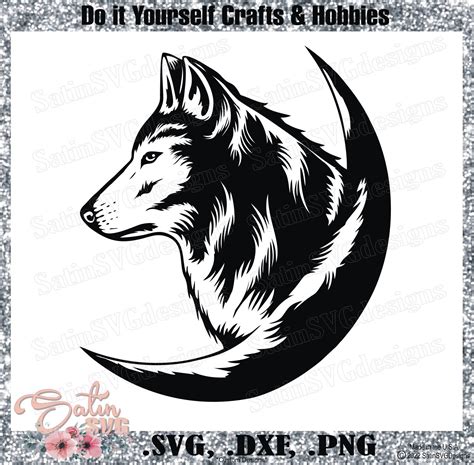Wolf Moon American Flag Military Arms Design Svg Png Files Cricut